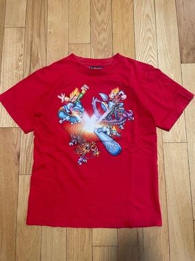 JNCO Red Graphic Skate & Surf Tee